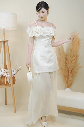 Set đầm tiệc đính bèo hoa (3 món)