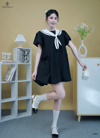 Đầm BBD cổ thủy thủ
