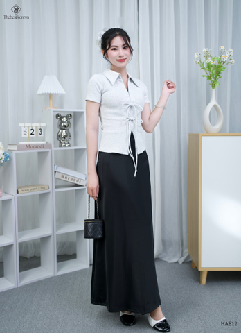Áo thun cổ polo khóa 2 chiều