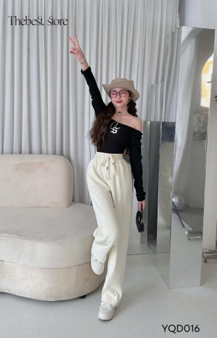 Quần suông gân lưng thun YAD016
