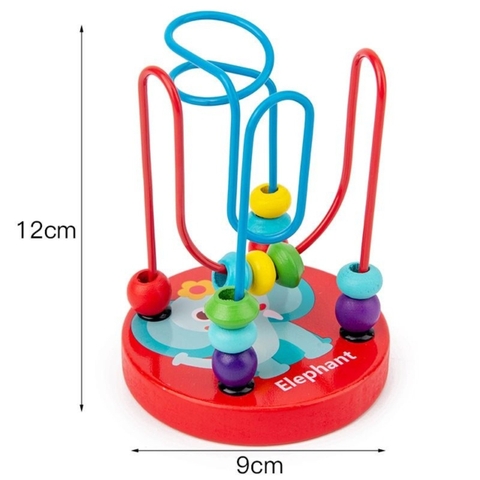 Combo 6 Món Đồ Chơi Gỗ Montessori – Bé Vừa Học Vừa Chơi, Phát Triển Toàn Diện Combo 6 loại 1 (thả khối vuông loại to 12cm)- POPIKIDS