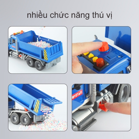 Xe Ô Tô Đồ Chơi – Xe Tải Cỡ Lớn Cao Cấp Cho Bé, Đồ Chơi Mô Hình Ô Tô Thông Minh Cho Trẻ Em -POPIKIDS
