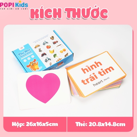 Bộ Thẻ Học Thông Minh Cho Bé Flashcard Đồ Chơi Cho Bé Sơ Sinh Chuẩn Glenn Doman - Giáo Dục Sớm Lalala Baby Song Ngữ