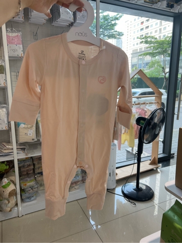 (NB-1M) BU S10 - Body dài tay cài giữa Bambus - BBB210208