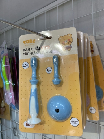 TOBE - Bàn chải tập đánh răng TOBÉ (Blue) -