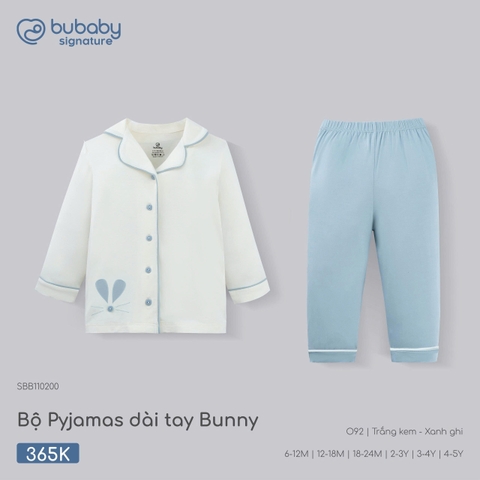 (6M-4Y) BU - Bộ Pyjamas dài tay Bunny - SBB110200