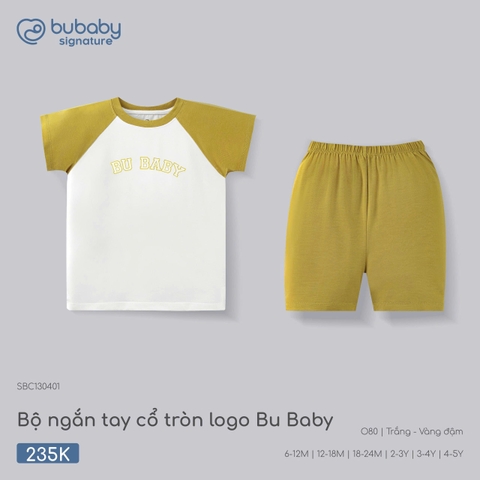 (6M-4Y) BU - Bộ ngắn tay cổ tròn - SBC130401