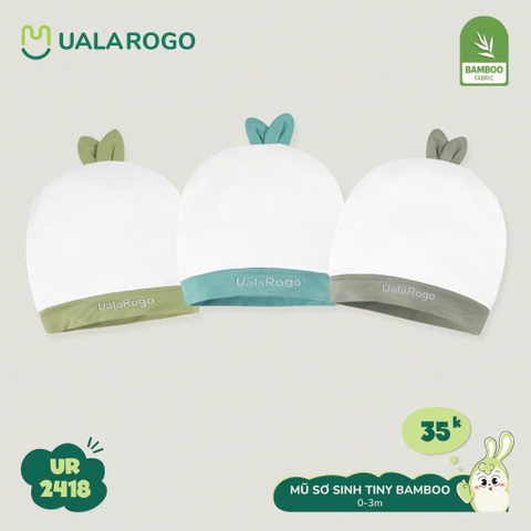 (0-3M) UR - Mũ bamboo 2148 - Xanh Lơ