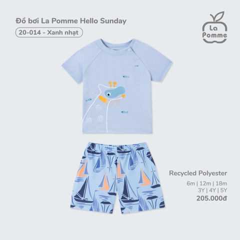 (9M-4Y) LP - Đồ bơi La Pomme Hello Sunday - Hồng
