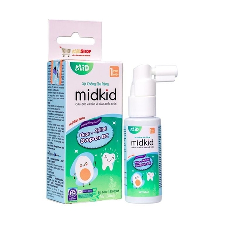 VV - Xịt chống sâu răng Midkid -