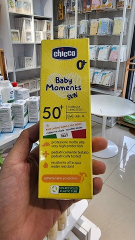 CHICCO - Kem chống nắng 3 tác động SPF 50+ Chicco -