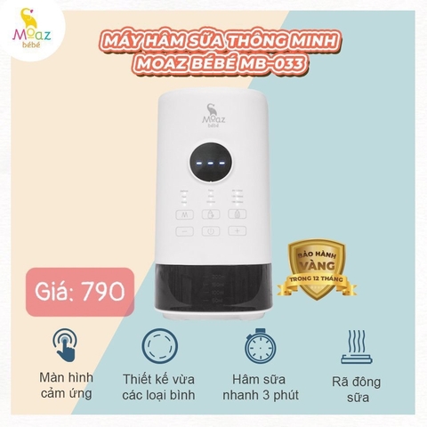 Moaz - Máy hâm sữa thông minh MB033 MoazBeBe -