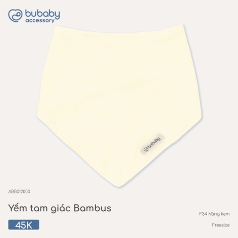 (FS) BU - Yếm tam giác Bambus - ABB012000