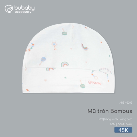(0M-3M) BU - Mũ tròn Bambus - ABB192203