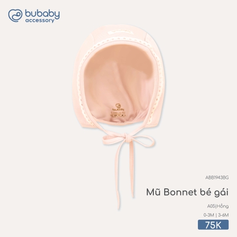 (0M-3M) BU - Mũ Bonnet bé gái - ABB1943BG