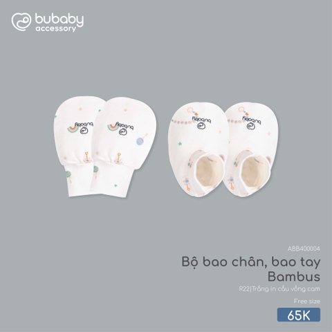 (FS) BU - Bộ bao chân, bao tay Bambus - ABB400004