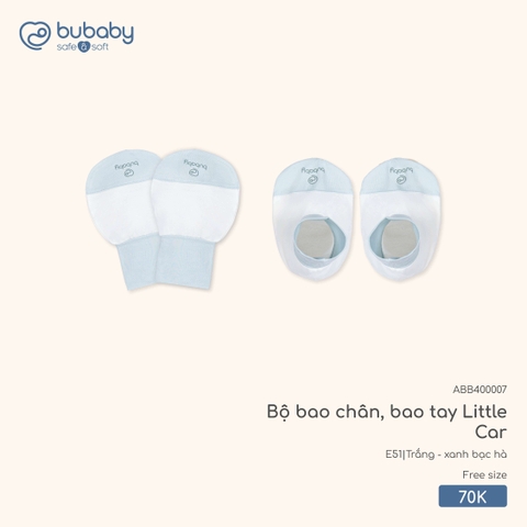 (FS) BU - Bộ bao chân, bao tay Little Car - ABB400007