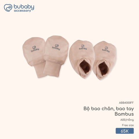 (FS) BU - Bộ bao chân, bao tay Bambus - ABB4000FF