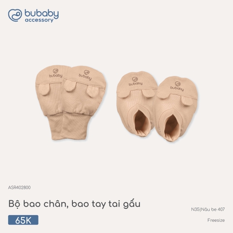 (FS) BU - Bộ bao chân, bao tay tai gấu - ASR402800