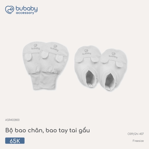 (FS) BU - Bộ bao chân, bao tay tai gấu - ASR402800