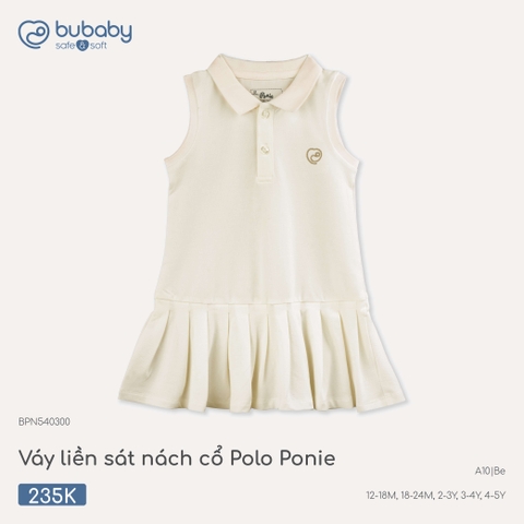 (12M-4Y) BU - Váy liền sát nách cổ Polo Ponie - BPN540300
