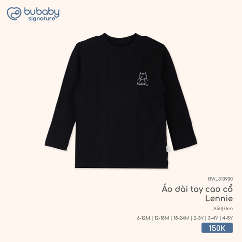 (6M-4Y) BU - Áo dài tay cao cổ Lennie BWL310900 - Đen