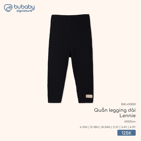 (6M-4Y) BU - Quần legging dài Lennie BWL410000 - Đen