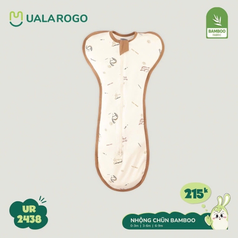 (0M-6M) UR - Nhộng chũn bamboo 2438 - Nâu