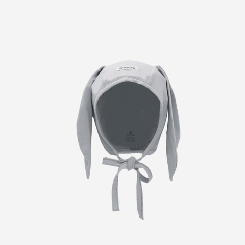 (NB-1M) BU - Mũ Buộc dây tai thỏ Bonnet ABB194321 - ghi nhạt