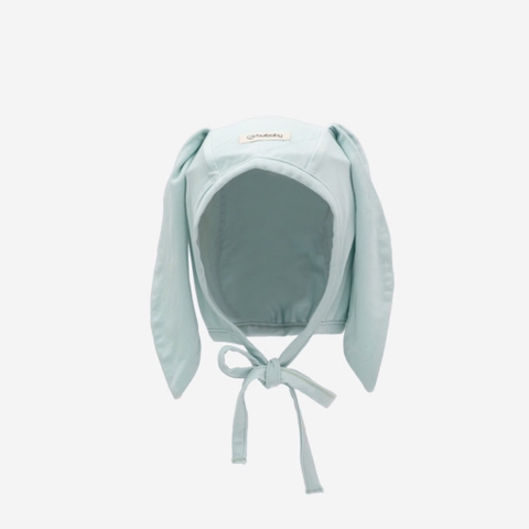 (3M-6M) BU - Mũ Buộc dây tai thỏ Bonnet ABB194321 - Xanh bạc hà
