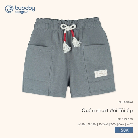 (6M-4Y) BU - Quần short đùi Túi ốp - KCT4300A1