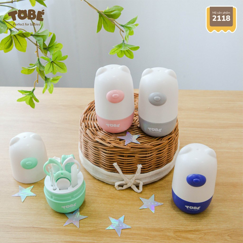 TOBE - Bộ bấm móng tay Winnie (Pink) -