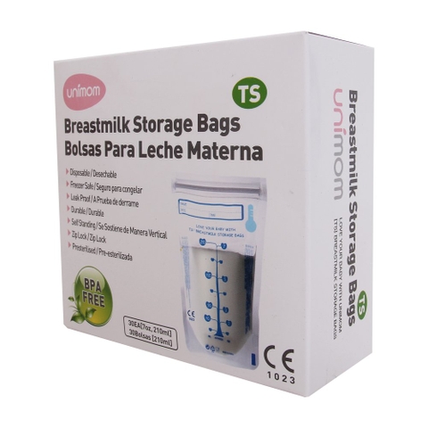 FATZ - Túi đựng sữa mẹ ( trữ sữa mẹ ) UNIMOM Compact Không có BPA 21l (30 túi/hộp) -