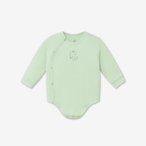 (NB-3M) LP - Body chip dài tay La Pomme Dreamy Baby - Xanh DB