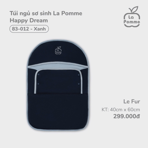 (FS) LP - Túi ngủ sơ sinh La Pomme Happy Dream - Xanh