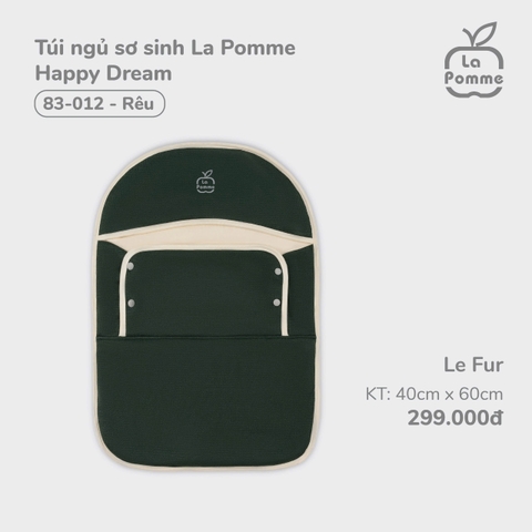 (FS) LP - Túi ngủ sơ sinh La Pomme Happy Dream - Rêu