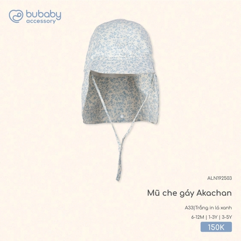 (6M-3Y) BU - Mũ che gáy Akachan - ALN192503