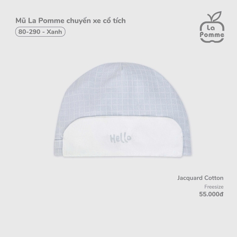 (FS) LP - Mũ La Pomme chuyến xe cổ tích - Xanh