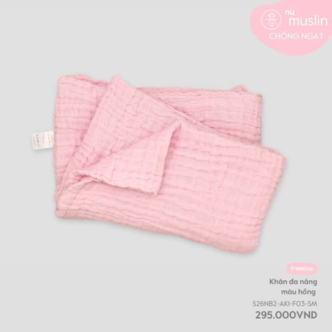 (FS) Khăn đa năng màu hồng -  -