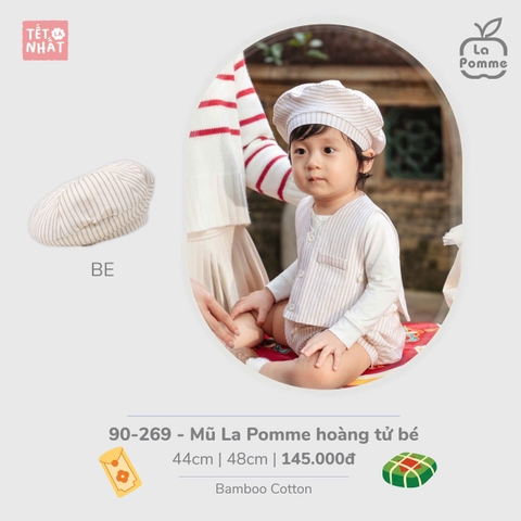 (44cm-48cm) LP - Mũ La Pomme hoàng tử bé - Be
