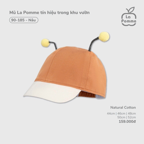 (44CM-52CM) LP - Mũ La Pomme tín hiệu trong khu vườn - Nâu