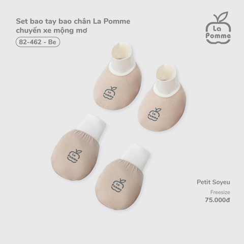 (FS) LP - Set bao tay bao chân La Pomme chuyến xe mộng mơ - FS