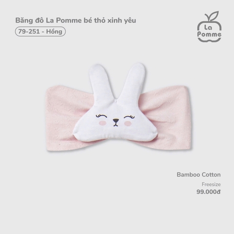 (FS) LP - Băng đô La Pomme bé thỏ xinh yêu - FS