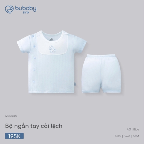 (0M-6M) BU - Bộ ngắn tay cài lệch - IVS130700