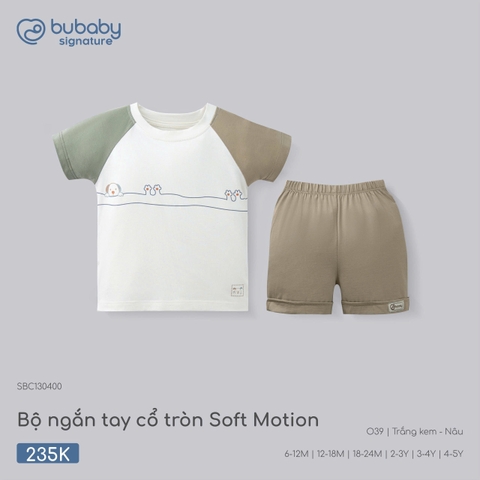(6M-4Y) BU - Bộ ngắn tay cổ tròn - SBC130400