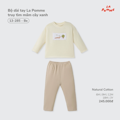 (6M-2Y) LP - Bộ dài tay La Pomme truy tìm mầm cây xanh - Be