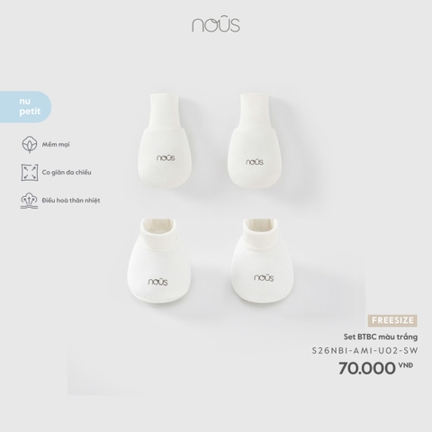 (FS) NOUS - Set BTBC màu trắng - FS