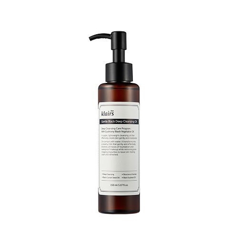 Dầu Tẩy Trang Klairs Gentle Black Deep Cleansing Oil 150ml