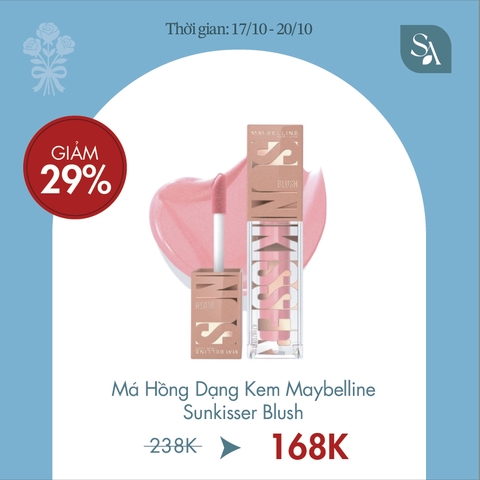 Má Hồng Kem Maybelline New York Sunkisser Blush 4.7ml