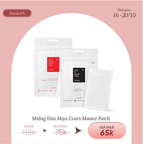 Dán Mụn Cosrx Master Patch Clear Fit
